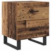vidaXL Nachtkastje 2 pcs Oud hout 40 x 35 x 47,5 cm Bewerkt hout