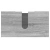 vidaXL Badkamerkast 60x32x53,5 cm bewerkt hout grijs sonoma eikenkleur