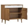 vidaXL Dressoir MOLDE 90x40x80 cm massief grenenhout bruin