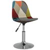 vidaXL Eetkamerstoelen draaibaar 2 st patchwork stof