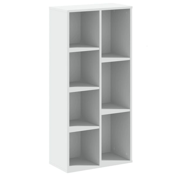vidaXL Boekenkast 50x25x105 cm bewerkt hout wit