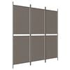 vidaXL Kamerscherm met 3 panelen 150x180 cm stof antracietkleurig