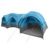 vidaXL Gezinstent met regenzeil waterdicht 5-persoons Blauw