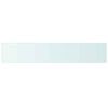 vidaXL Wandschap transparant 110x20 cm glas