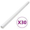 vidaXL Kabelgoot 40x25 mm 30 m PVC