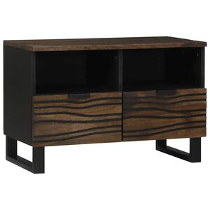 vidaXL TV Eenheden 70 x 33 x 46 cm Walnotenhout Bewerkt hout