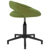 vidaXL Kantoorstoel draaibaar fluweel lichtgroen