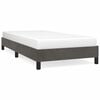 vidaXL Bedframe zonder matras 90x200 cm fluweel donkergrijs
