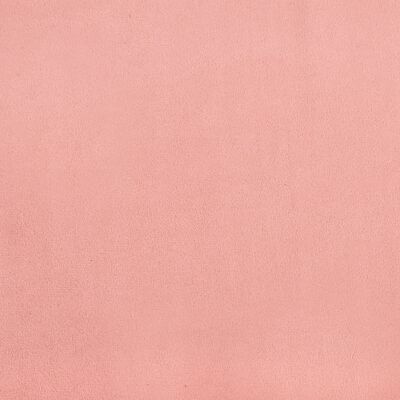 vidaXL Hoofdborden 2 st 72x5x78/88 cm fluweel roze