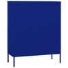 vidaXL Opbergkast 80x35x101,5 cm staal marineblauw
