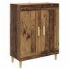 vidaXL Dressoir Oud hout 69,5 x 34 x 90 cm Bewerkt hout