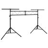 vidaXL Lichtstatief 338x115x(180-300) cm staal