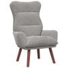 vidaXL Fauteuil Lichtgrijs 69 x 74 x 93 cm Fluweel
