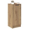 vidaXL Dressoir Artisan Eiken 30 x 30 x 70 cm Bewerkt hout