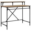 vidaXL Bureau Artisan Eiken Bewerkt hout 100 x 50 x 90 cm