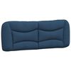 vidaXL Bedframe zonder matras "Hvar" 120x200 cm stof blauw