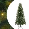 vidaXL Kunstkerstboom Groen 240 cm PE en PVC