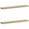 vidaXL 2-delige Bankkussens VUGHT 2 pcs 100% Polyester Beige