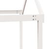 vidaXL Kinderbedhuisje 217x95,5x159 cm massief grenenhout wit