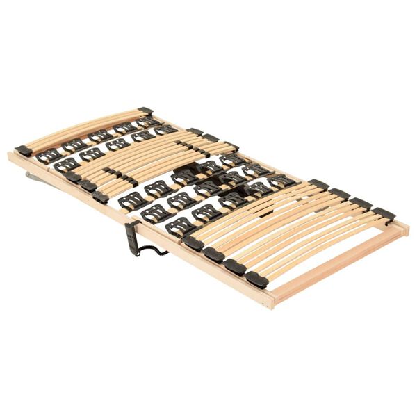 vidaXL Bedframe elektrisch verstelbaar hoofd- en voeteinde 90x200 cm