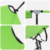 vidaXL Opvouwbare zonnebed 2 pcs Groen 190 x 57 x 81 cm oxford