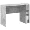 vidaXL Bureau Beton Grijs 109 x 50 x 78 cm Bewerkt hout