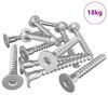 vidaXL Confirmatschroeven 5000 st zilver Metaal