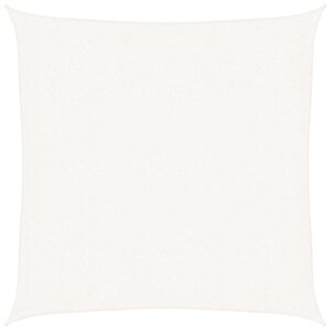 vidaXL Zonnescherm HDPE vierkant 3,6x3,6 m wit