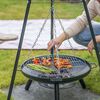RedFire Tuinbarbecue met driepoot en vuurschaal 50 cm zwart