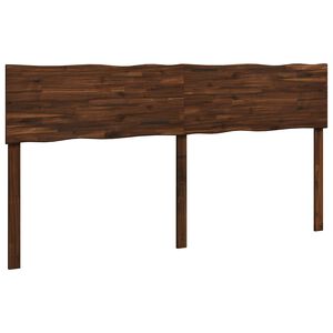 vidaXL Live Edge Hoofdbord ROSTOCK Donkerbruin 180 cm