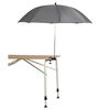 Bo-Camp Tafelparasol 106 cm grijs