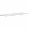 vidaXL Raamsokkel Wit 120 x 50 x 4,5 cm PVC