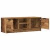vidaXL Tv-meubel 102x35x36,5 cm bewerkt hout oud houtkleurig