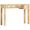 vidaXL Wandtafel 110x30x75 cm massief mangohout