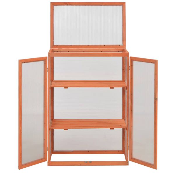 vidaXL Tuinkas 75x47x109 cm hout