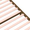 vidaXL Bedframe massief hout honingbruin 90x190 cm