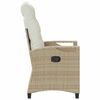 vidaXL Recliner Tuinstoelen 56 x 60 x 112 cm staal