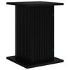 vidaXL Plantenstandaard Zwart 30,5 x 30 x 43 cm Bewerkt hout