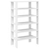vidaXL Schoenenrek 61x32x105 cm bewerkt hout wit
