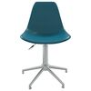 vidaXL Eetkamerstoelen draaibaar 2 st PP turquoise