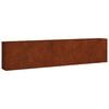 vidaXL Plantenbak verhoogd 360x40x80 cm cortenstaal