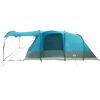 vidaXL Tunneltent 5-persoons waterdicht blauw