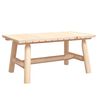 vidaXL Salontafel 90x50x41 cm massief vurenhout