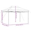 vidaXL Partytent inklapbaar pop-up 410x279x315 cm oranje
