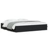 vidaXL Bedframe met lades bewerkt hout zwart 160x200 cm