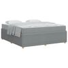 vidaXL Bedframe Lichtgrijs 180 x 200 cm Stof