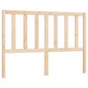 vidaXL Hoofdbord 146x4x100 cm massief grenenhout