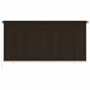 vidaXL Rolgordijn voor buiten 305(B)x140(H) cm HDPE bruin