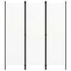 vidaXL Kamerscherm met 3 panelen 150x180 cm wit
