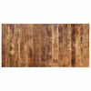 vidaXL Eettafel 200x100x75 cm massief hout ruw mangohout